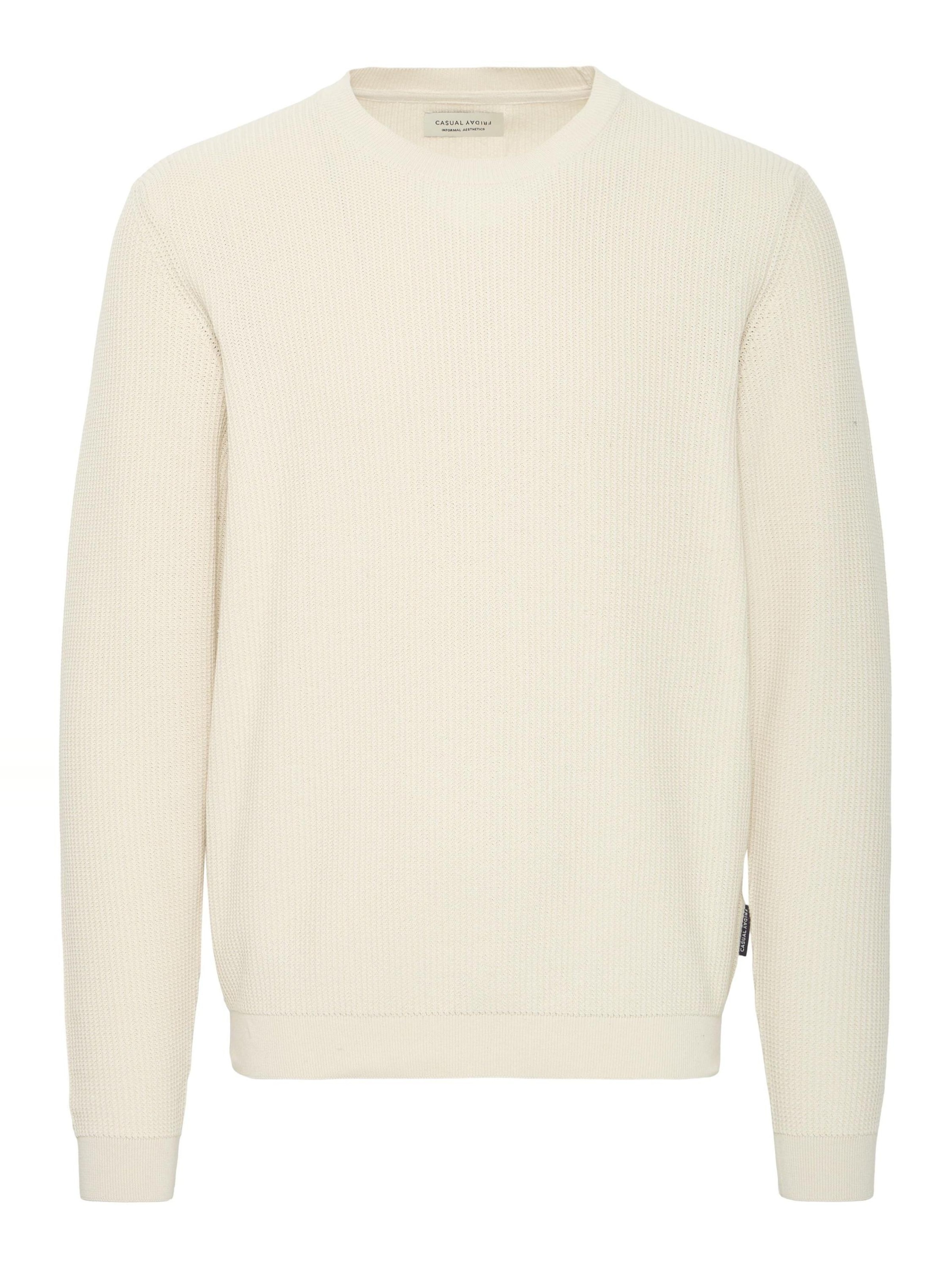 Casual Friday Sweater ' CFNOAR ' in Beige: front