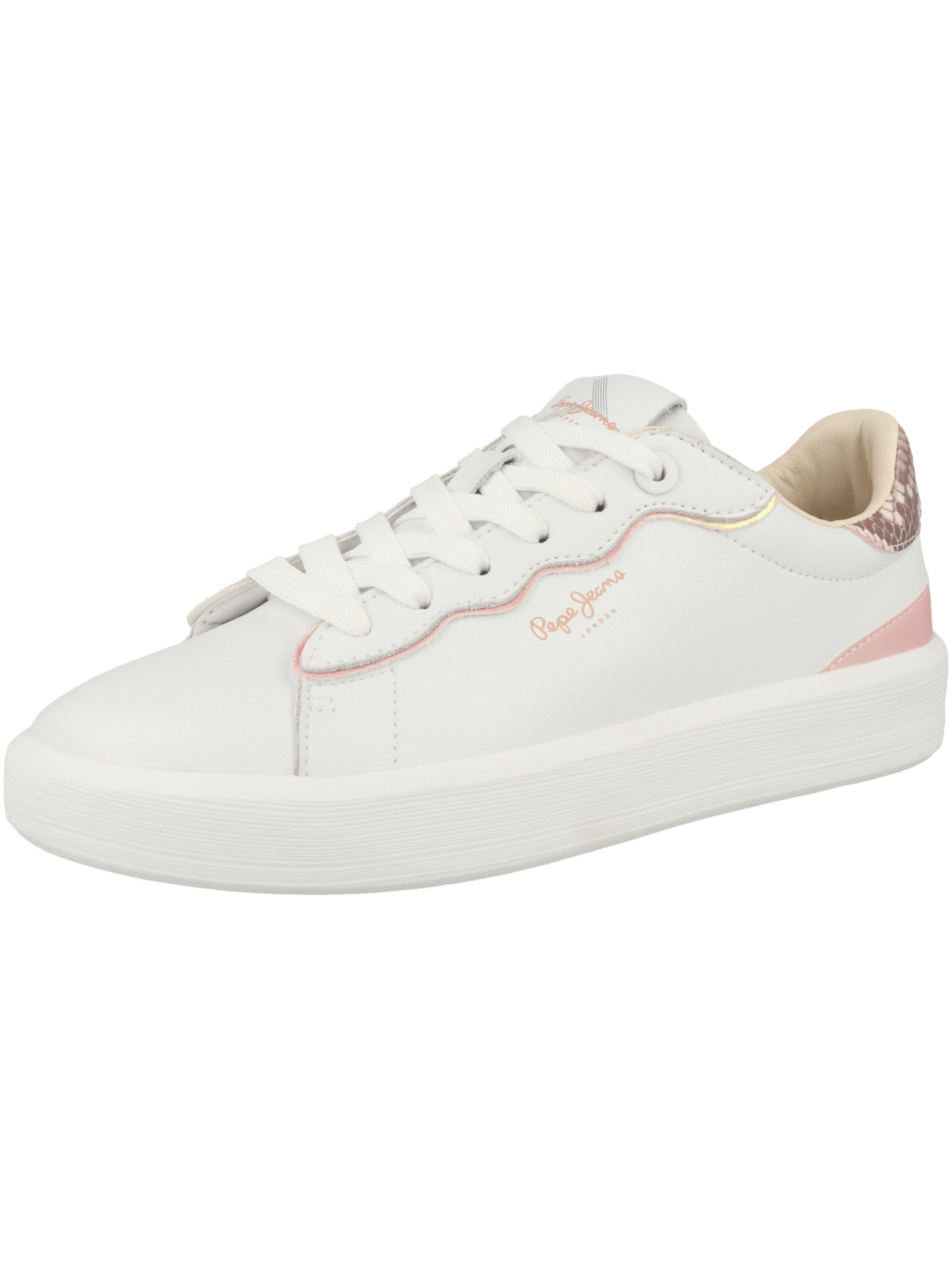 Pepe Jeans Sneakers laag 'Dobbie Seal' in Wit: voorkant