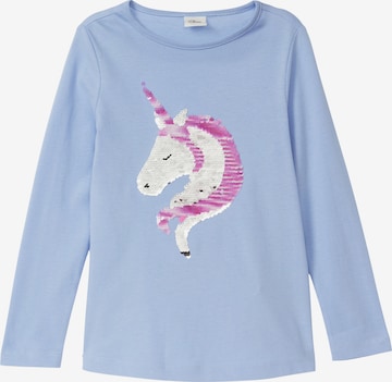 s.Oliver Shirt in Blue: front