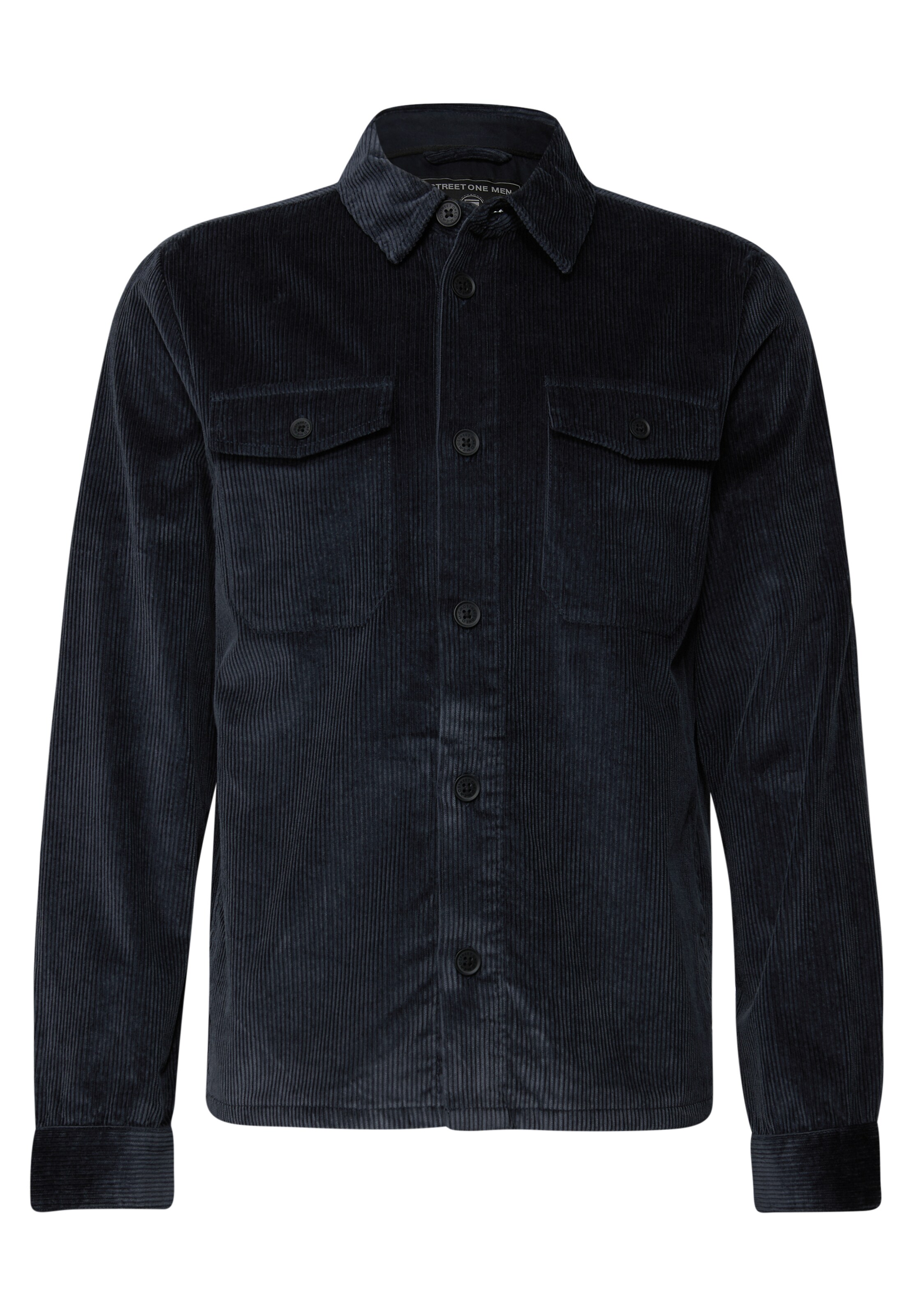 Street One MEN Between-Season Jacket in Blue: front