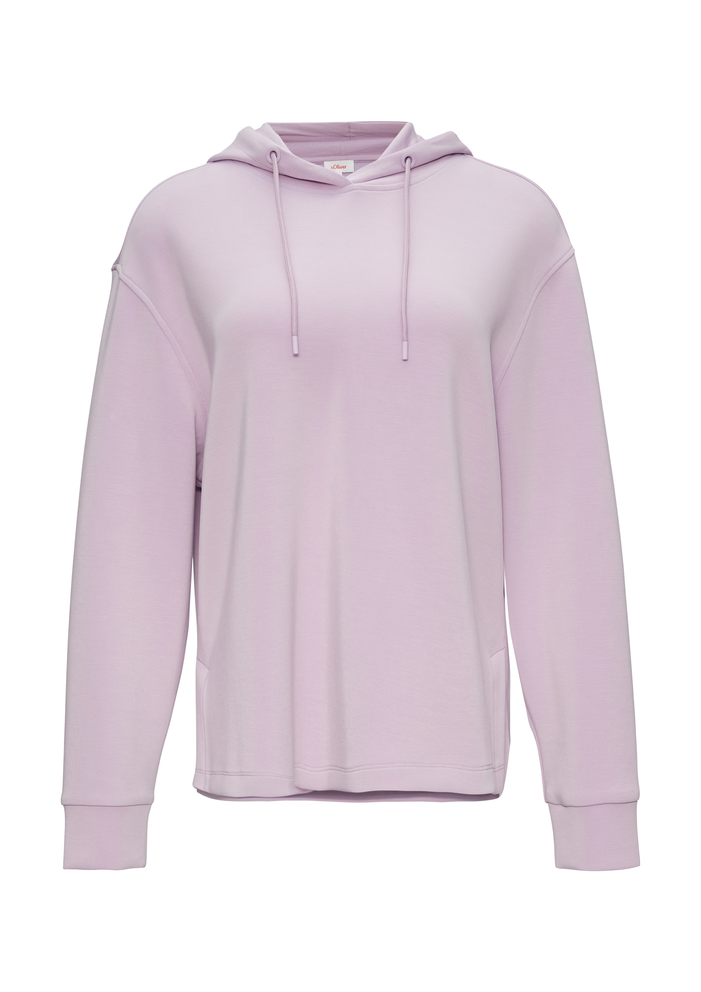 s.Oliver Sweatshirt in Lila: Vorderseite