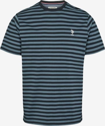 Coupe regular Chemise ' UMCalle ' U.S. POLO ASSN. en bleu : devant
