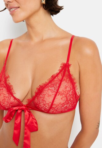 LSCN by LASCANA Triangle Bra in Red