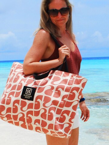 SummerGear Strandtas 'Duna XL' in Roze: voorkant