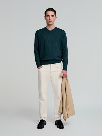 Scalpers Sweater in Green: front