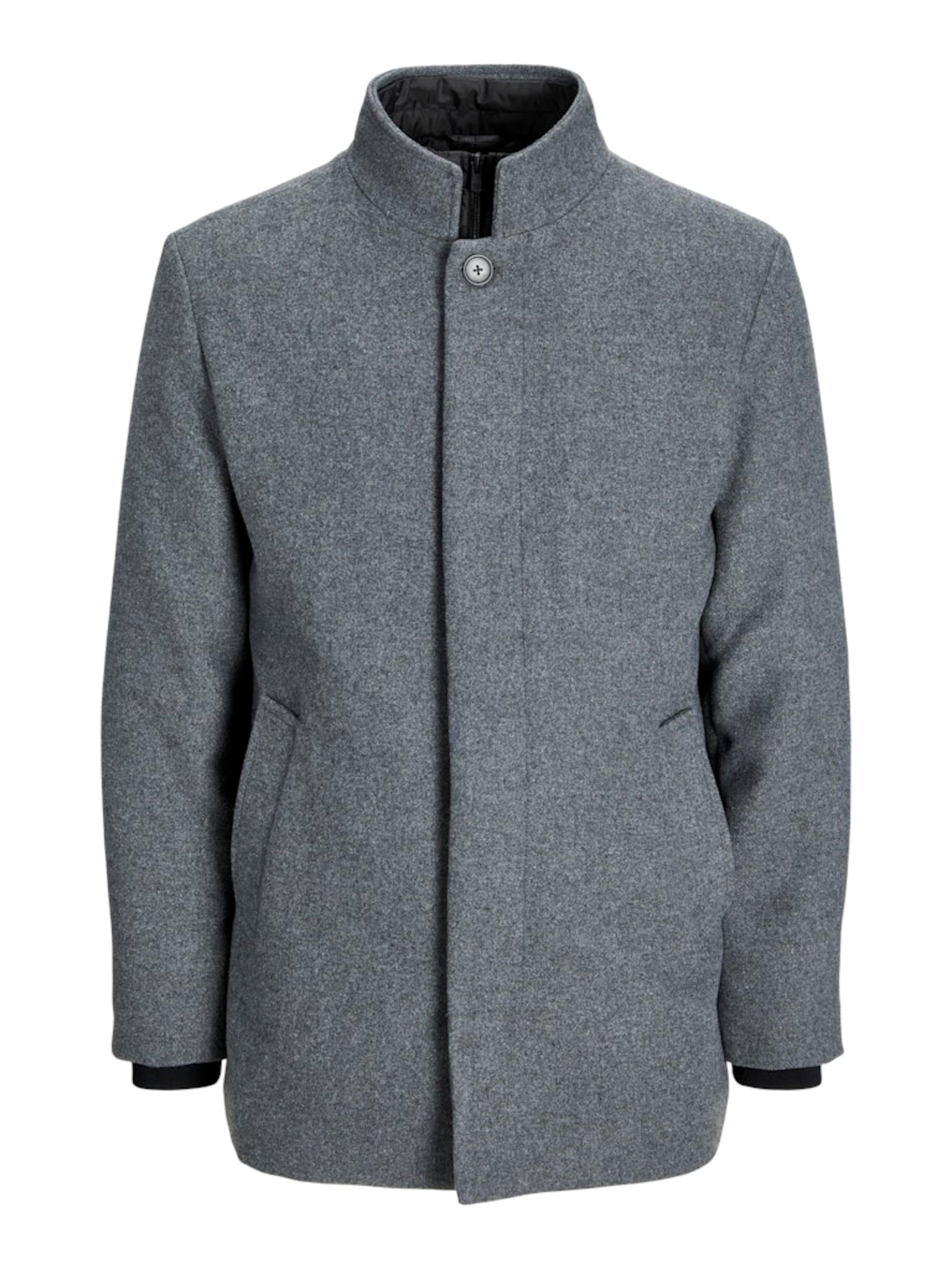 JACK & JONES - Abrigo de entretiempo 'JWHDUANE ' en gris: frente