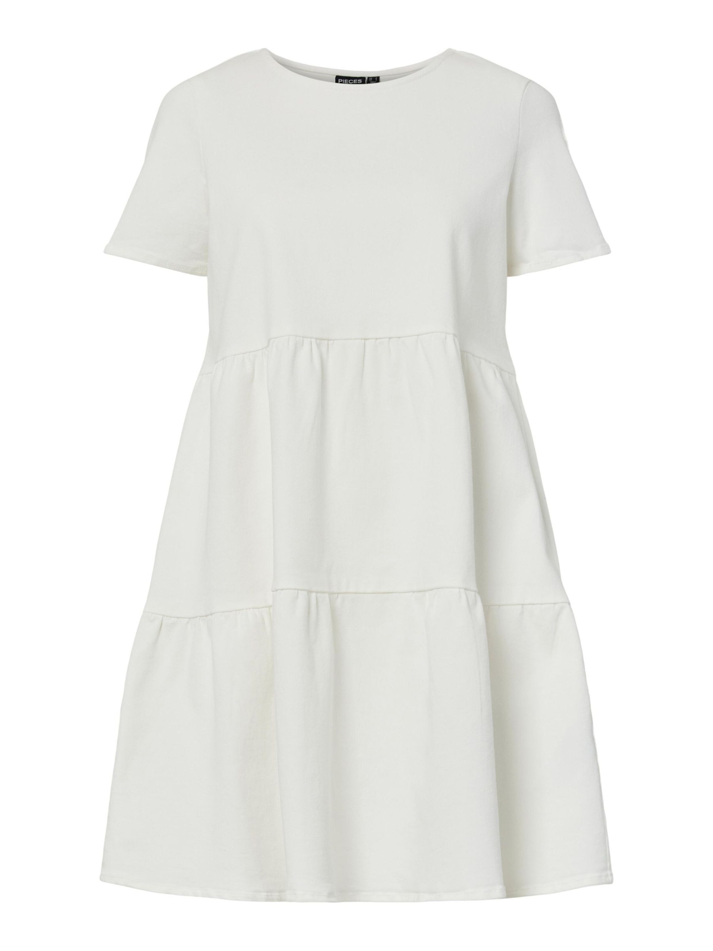 Abito 'PCSalume' di PIECES in bianco: frontale