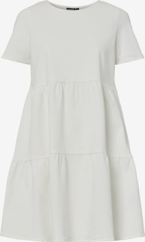 Robe 'PCSalume' PIECES en blanc : devant