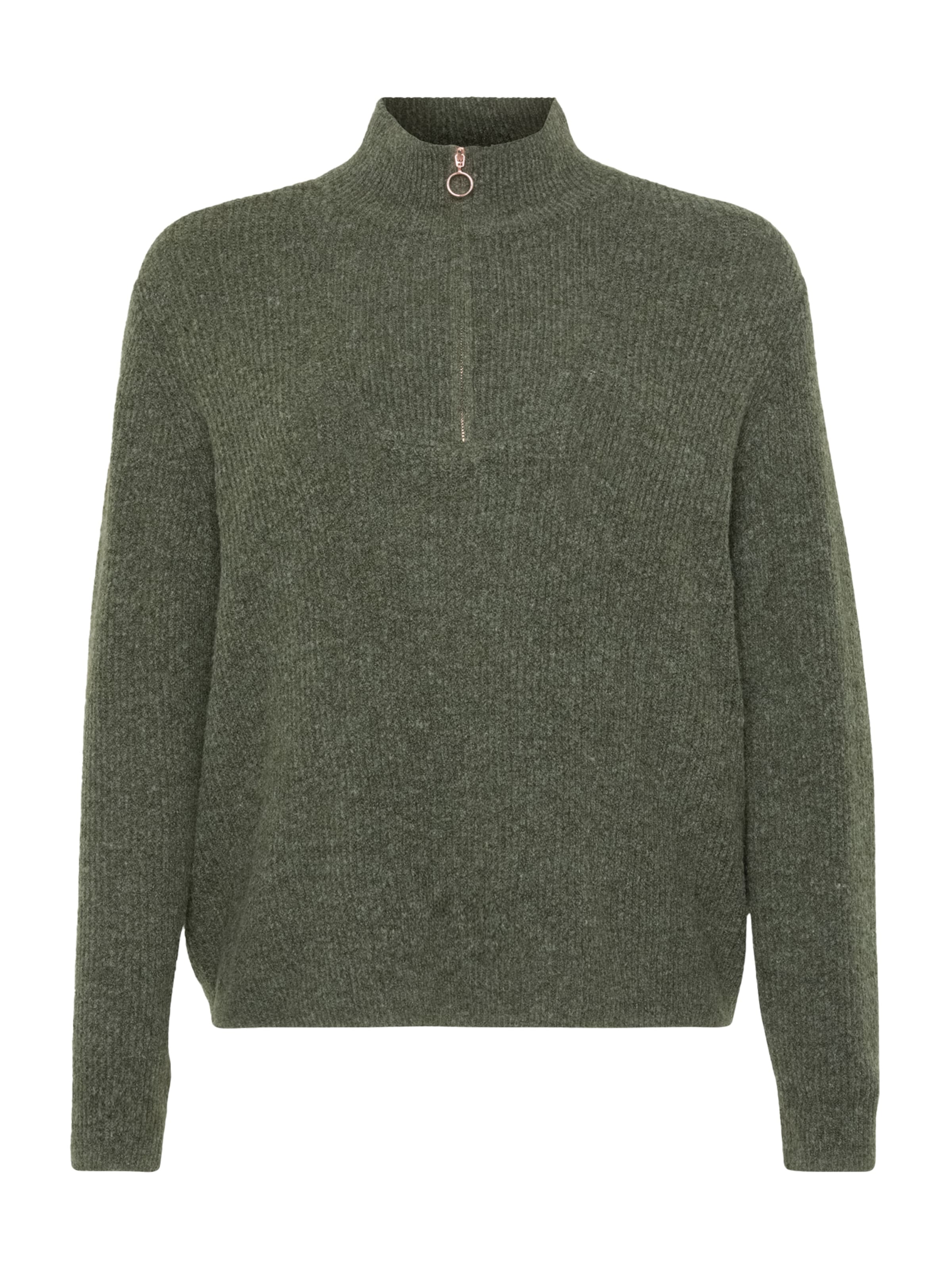 Vero Moda Curve Sweater 'VMCPlaza' in Green: front