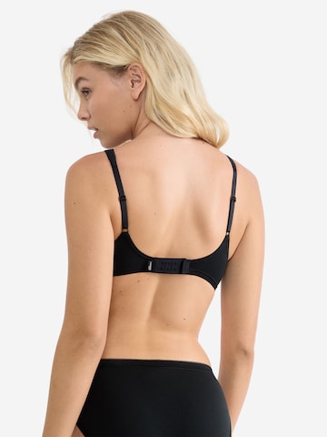 SLOGGI T-Shirt BH in Schwarz