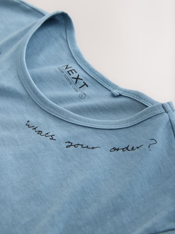mėlyna Next Marškinėliai 'Coffee'