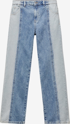 MANGO Wide leg Jeans 'Olivia' in Blauw: voorkant