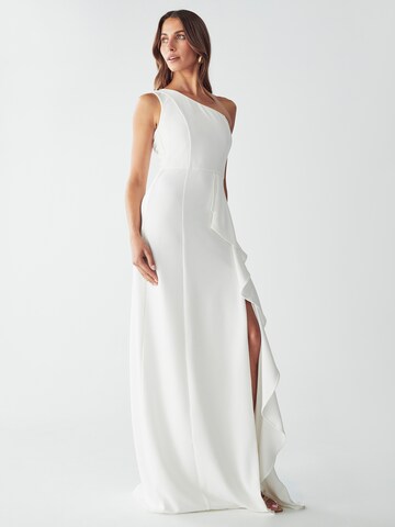 BWLDR Вечернее платье 'CATIA DRESS' в Белый