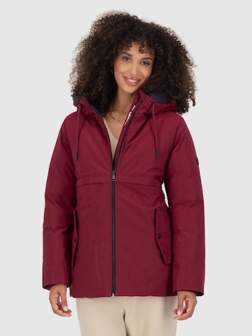 Alife and Kickin Winter Jacket 'CicelyAK A' in Red: front