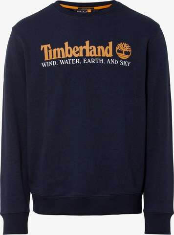 TIMBERLAND Sweatshirt in Blauw: voorkant