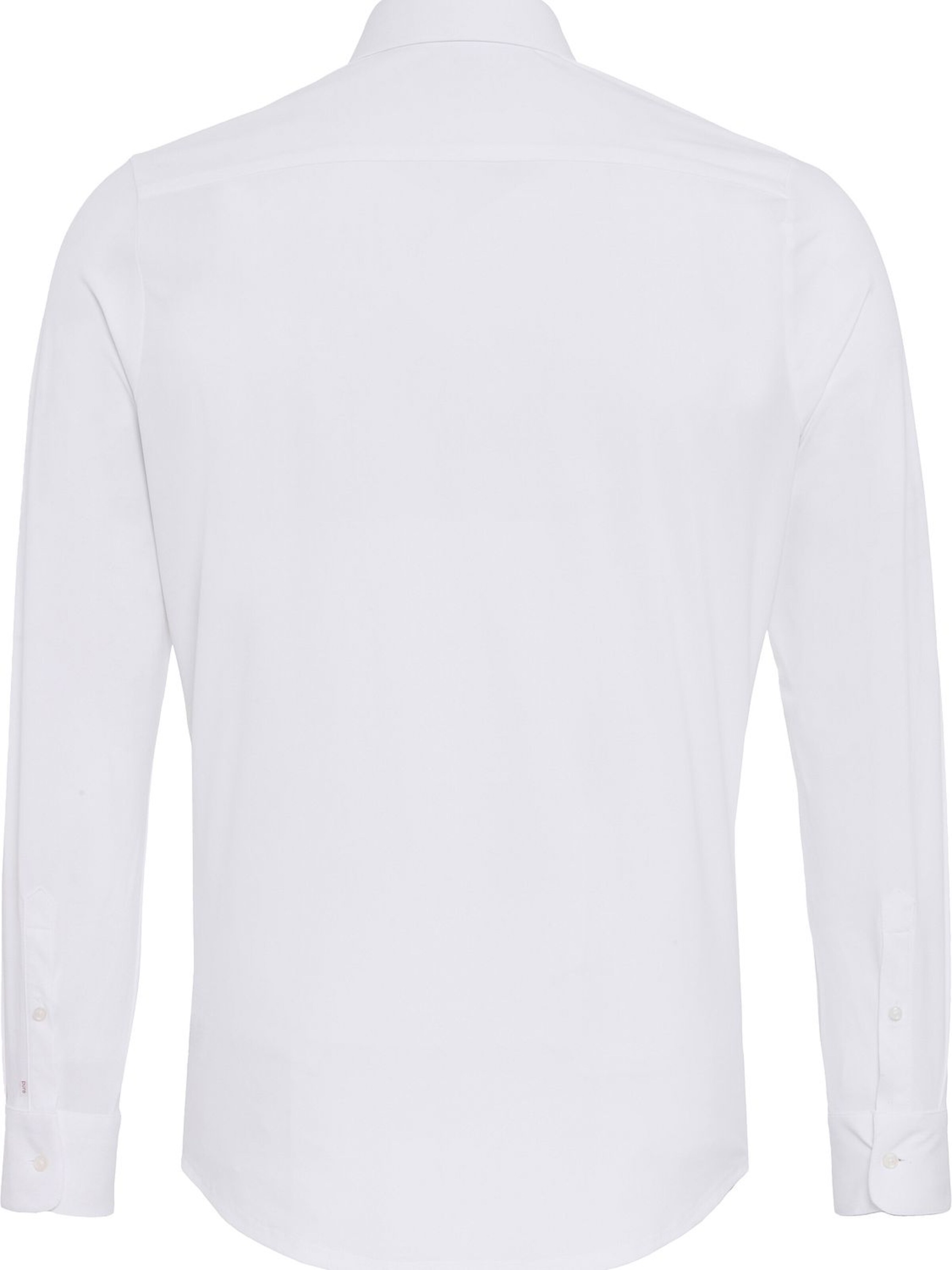 PURE Slim fit Overhemd in Wit