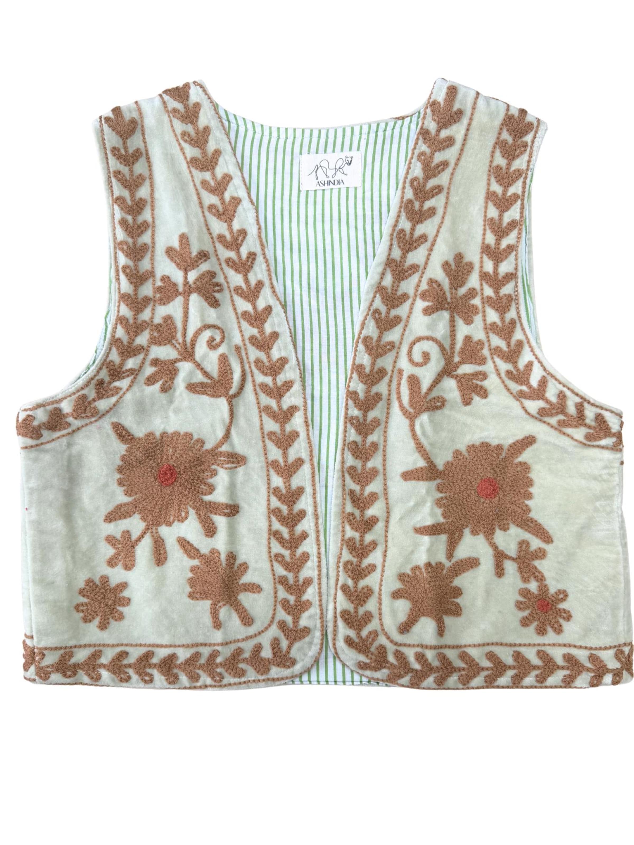 ASHINDIA Vest 'Susi-Weste-ash-1' in Mixed colors: front