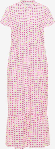 IZIA Blousejurk in Roze: voorkant