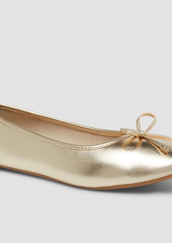 Ballerines s.Oliver en or