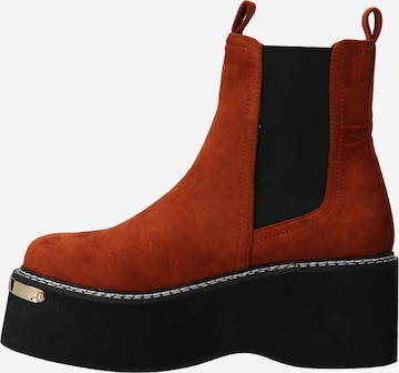 Nasty Gal Chelsea Boots in Braun
