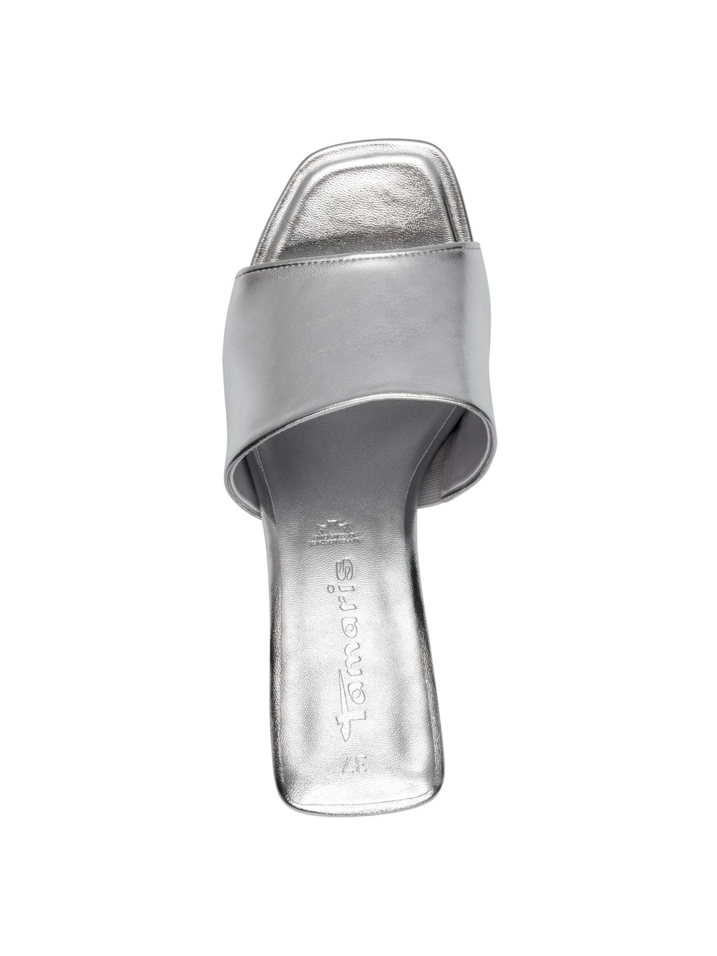 Mule Tamaris en argent