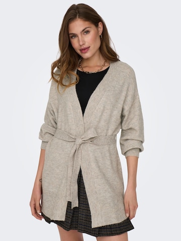 Cardigan 'RUE' JDY en beige : devant