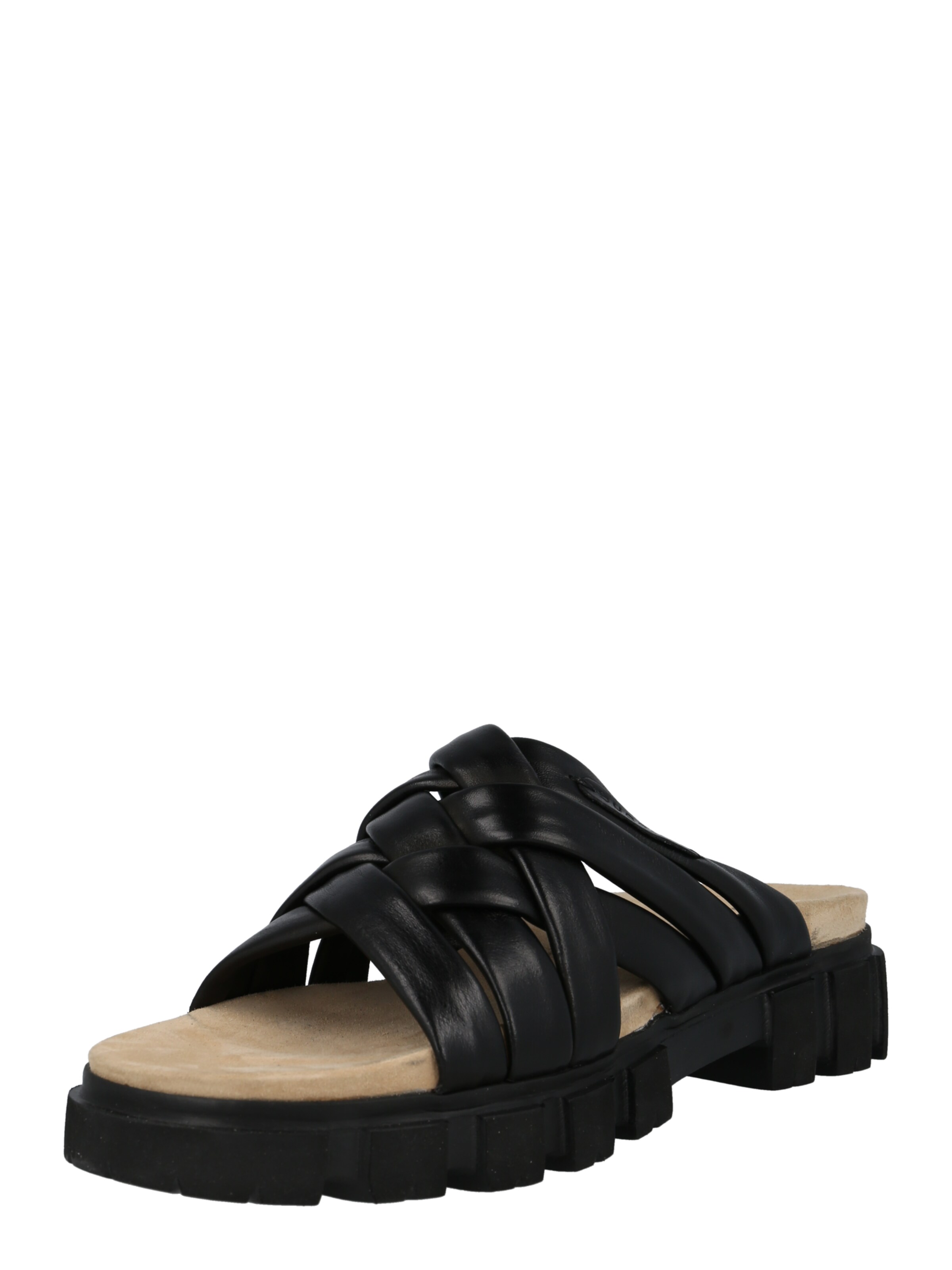 bugatti Mules in Black: front