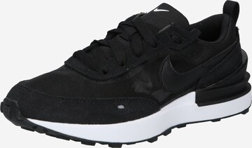 Nike Sportswear Sneakers 'Waffle One' in Black: front