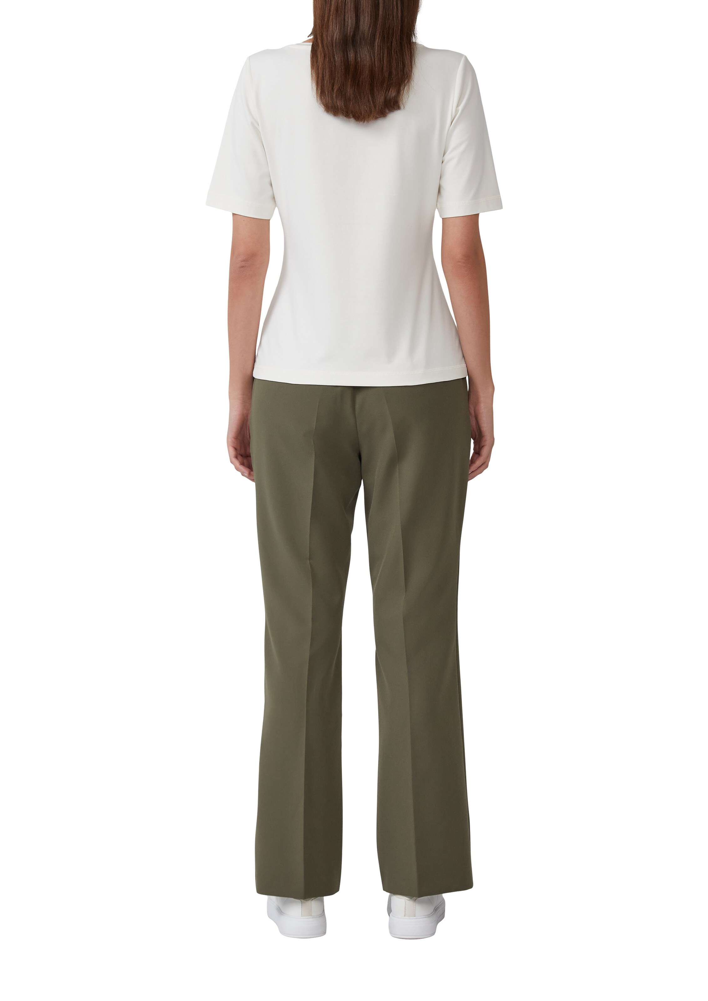 T-shirt s.Oliver BLACK LABEL en blanc