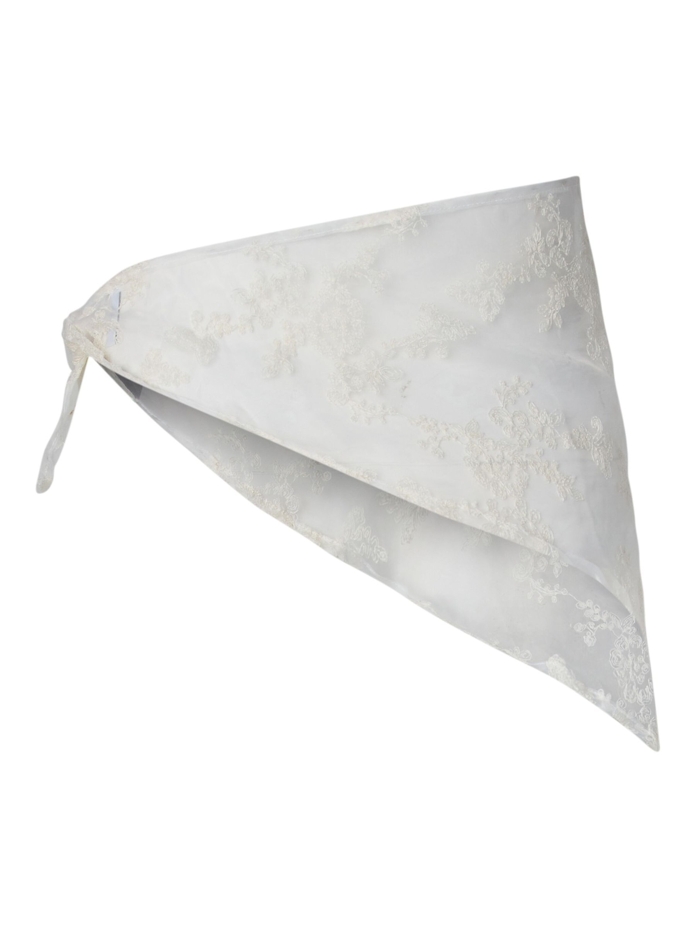 Foulard 'PCJaisa' PIECES en blanc