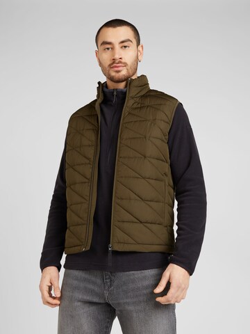 Gilet Marc O'Polo en vert : devant