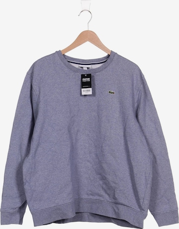 Lacoste Sport Sweatshirt & Zip-Up Hoodie in XXXL in Blue: front