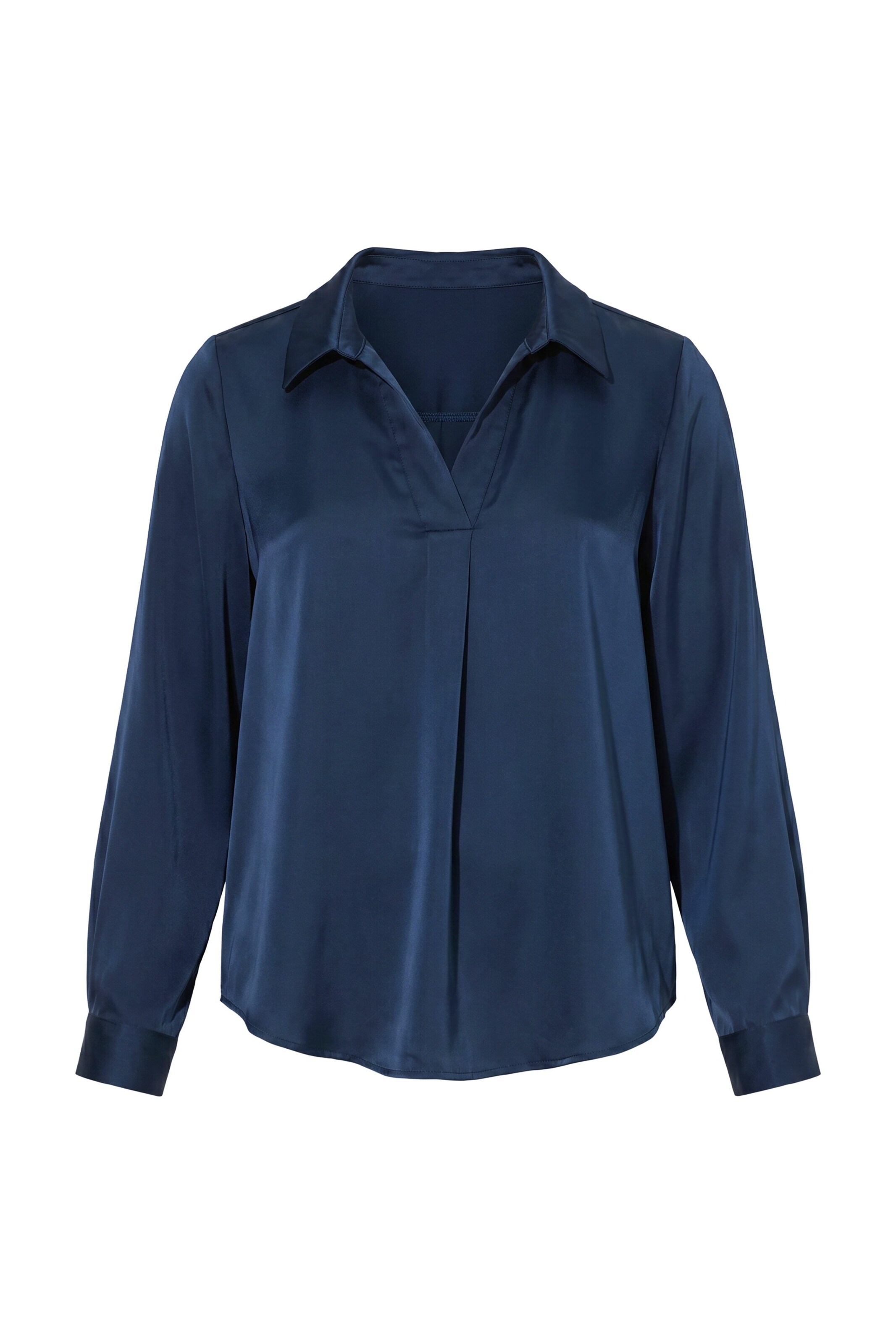 Ulla Popken Blouse in Blue: front