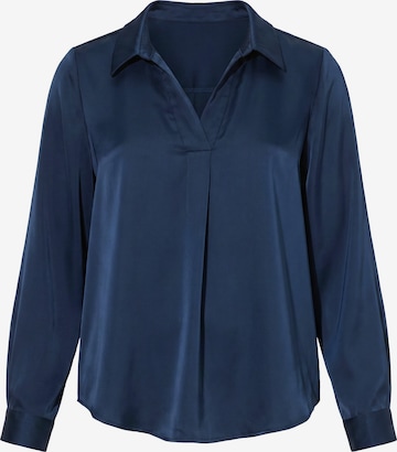 Ulla Popken Blouse in Blue: front