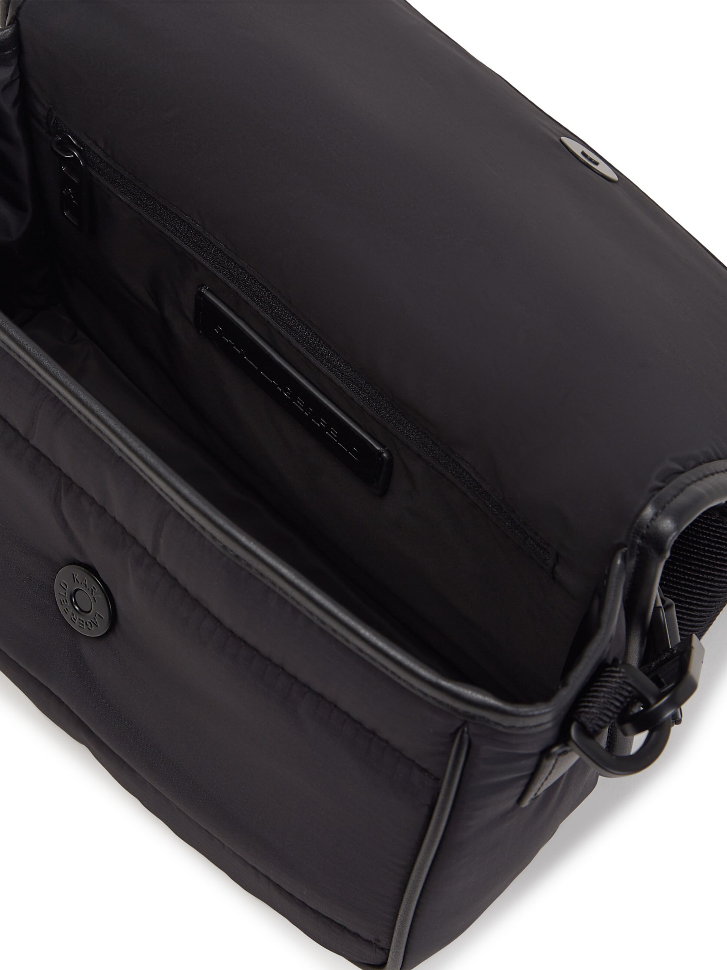 Karl Lagerfeld Torba za čez ramo | črna barva