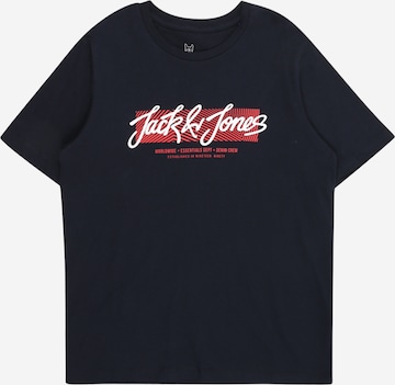Jack & Jones Junior T-Shirt 'JJURBAN' in Blau: Vorderseite