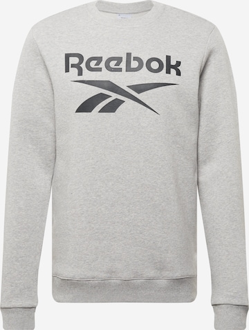 Reebok Tréning póló - szürke: elől