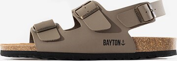 Sandalo di Bayton in grigio: frontale