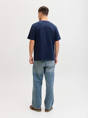 JACK & JONES T-Shirt 'JJFrank' in Blau
