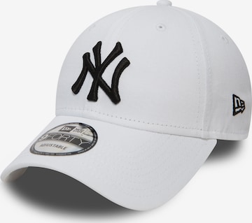 Chapeau 'LEAGUE ESSENTIAL 940 NEYYAN' NEW ERA en blanc : devant