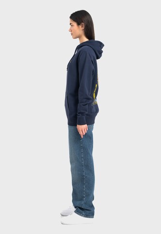 Oldskull Hoodie in Blau