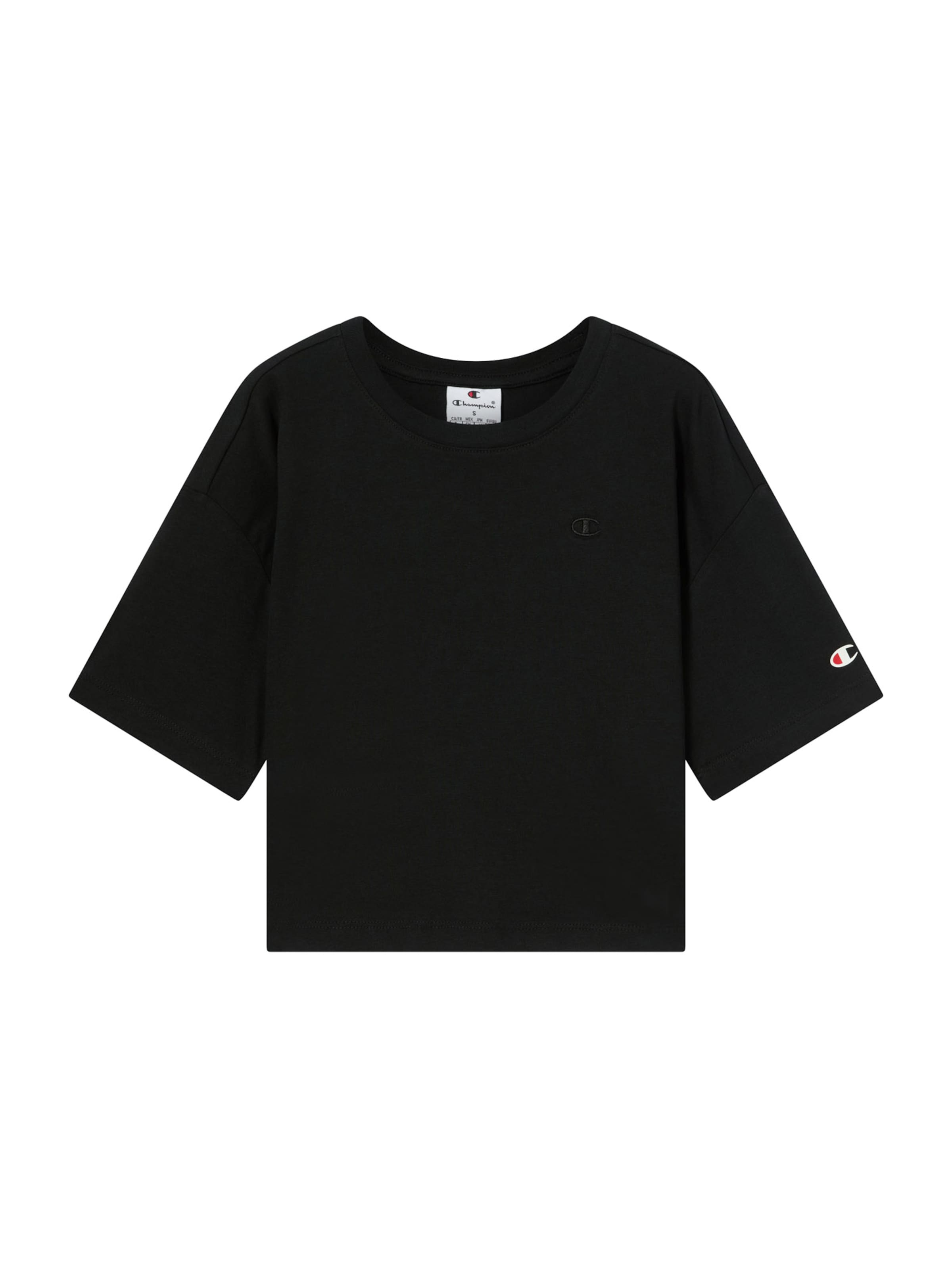 Champion Authentic Athletic ApparelMajica - crna boja: prednji dio