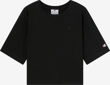 Maglietta di Champion Authentic Athletic Apparel in nero: frontale
