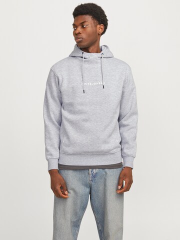 Sweat-shirt 'JJTree' JACK & JONES en gris : devant