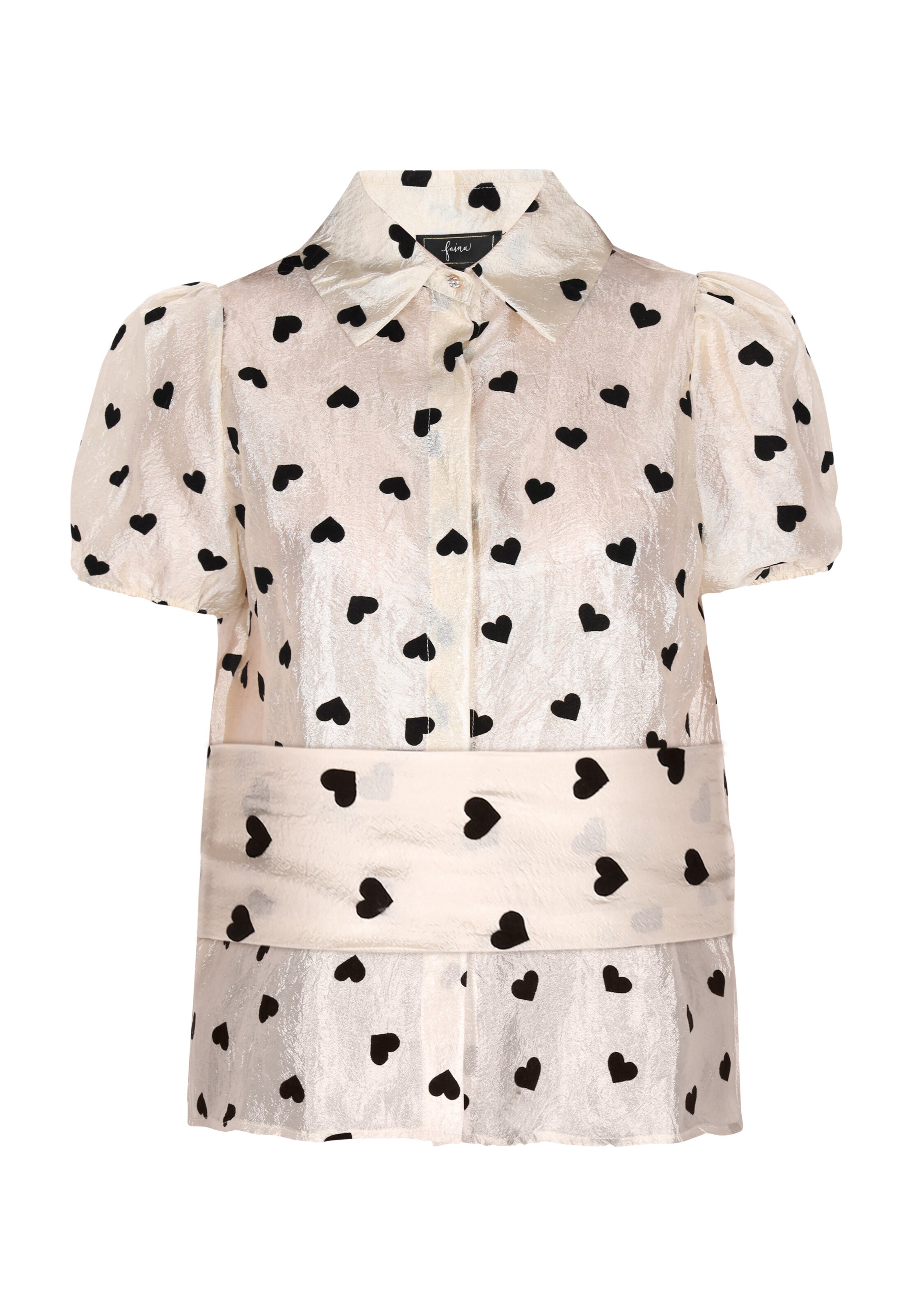 faina Блузка 'Fashion Look' в Бежевый: спереди