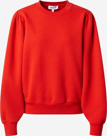 EDITED Sweatshirt 'Tamy' in Rood: voorkant