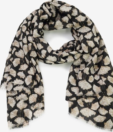 HARPA Scarf 'CLOVER' in Black: front