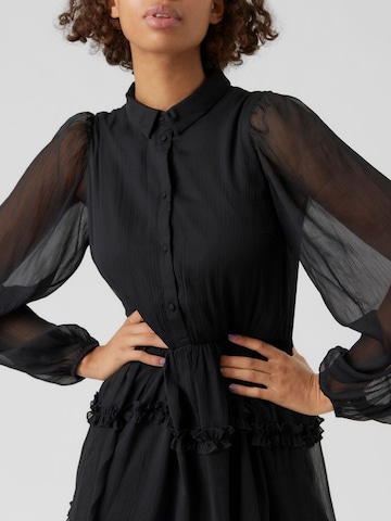 VERO MODA Blousejurk in Zwart