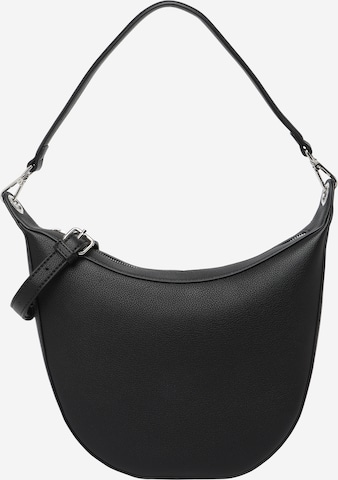 Seidenfelt Manufaktur Shoulder Bag 'Halsa' in Black: front
