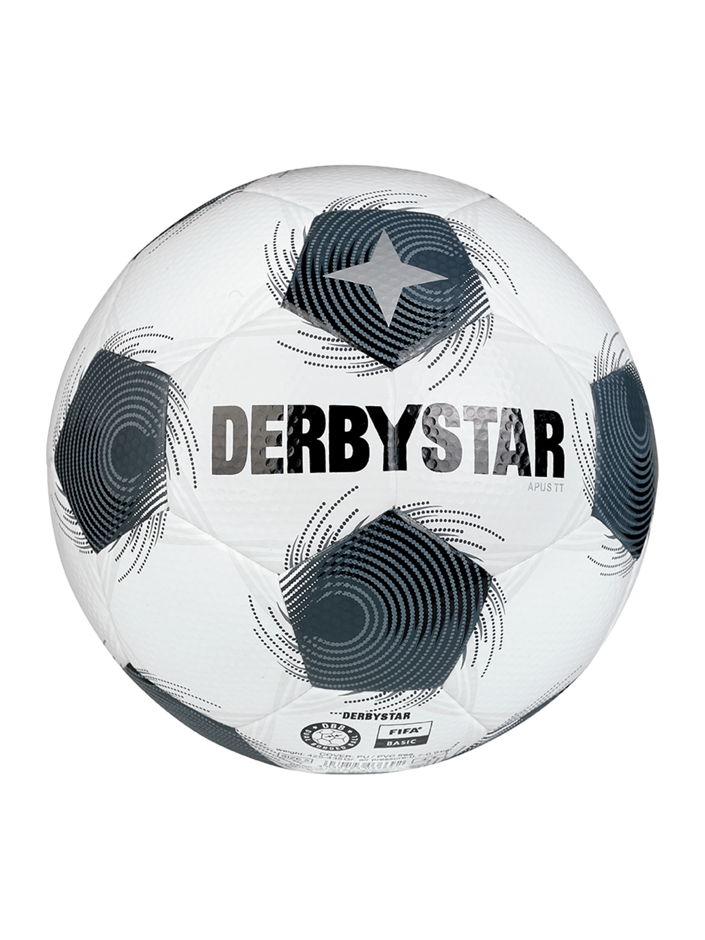 DERBYSTAR Ball 'Apus V25' in White: front
